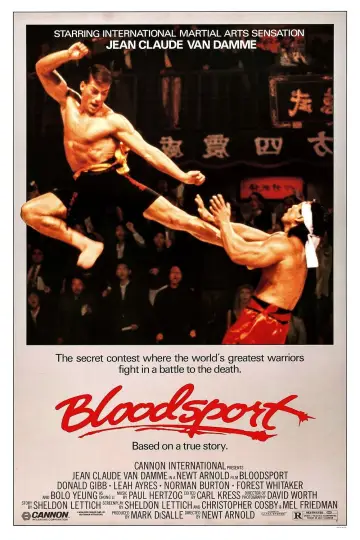 Plakat do filmu "Krwawy sport" #695125