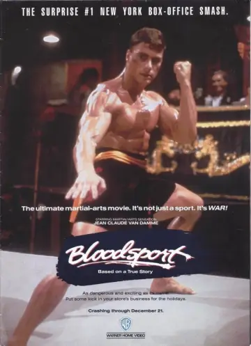 Plakat do filmu "Krwawy sport" #84294
