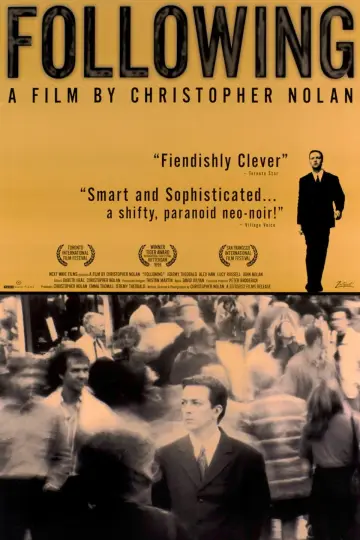Plakat do filmu "Śledząc" #236943