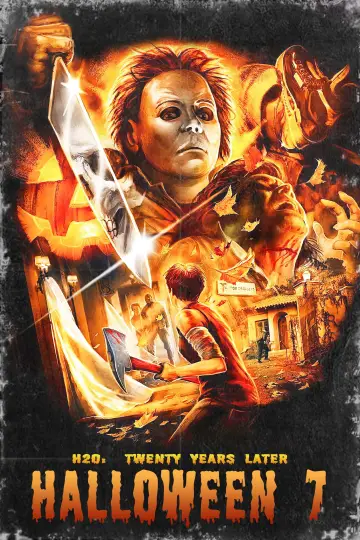 Plakat do filmu "Halloween - 20 Lat Później" #307577