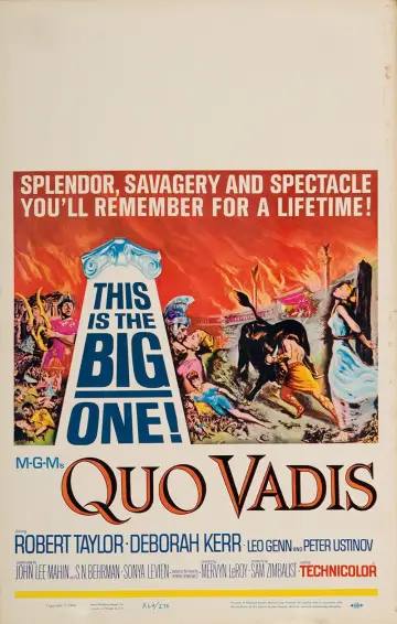 Plakat do filmu "Quo Vadis" #106727