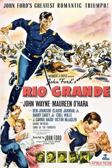 Plakat do filmu "Rio Grande" #261377