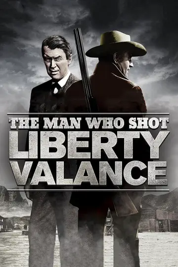 Plakat do filmu "Człowiek, który zabił Liberty Valance