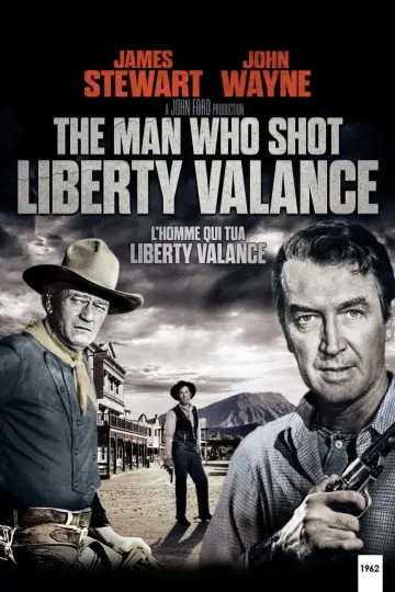 Plakat do filmu "Człowiek, który zabił Liberty Valance