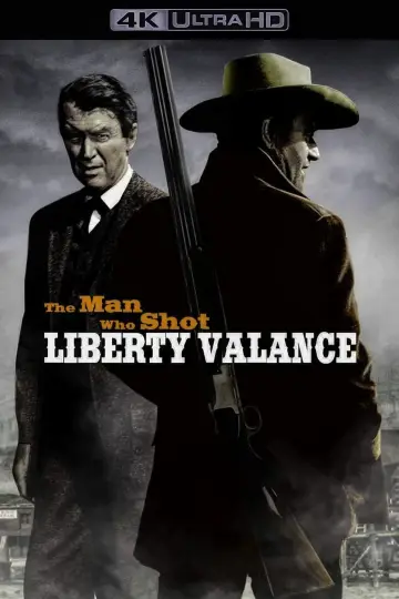 Plakat do filmu "Człowiek, który zabił Liberty Valance