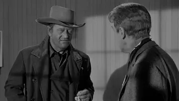 Zasłona do filmu "Człowiek, który zabił Liberty Valance