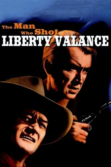 Plakat do filmu "Człowiek, który zabił Liberty Valance