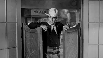 Zasłona do filmu "Człowiek, który zabił Liberty Valance