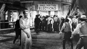 Zasłona do filmu "Człowiek, który zabił Liberty Valance