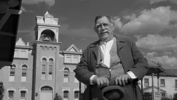 Zasłona do filmu "Człowiek, który zabił Liberty Valance