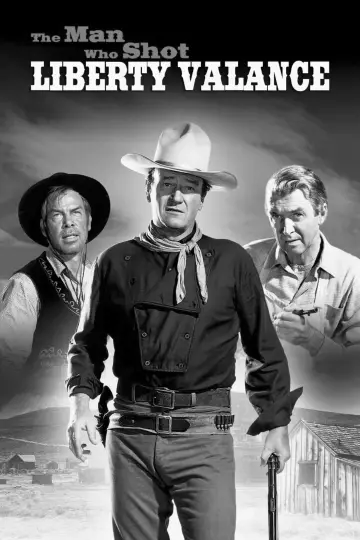 Plakat do filmu "Człowiek, który zabił Liberty Valance