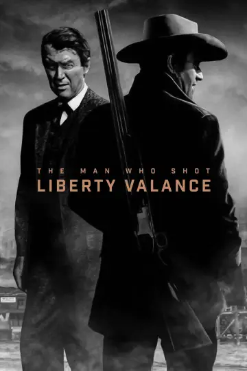 Plakat do filmu "Człowiek, który zabił Liberty Valance