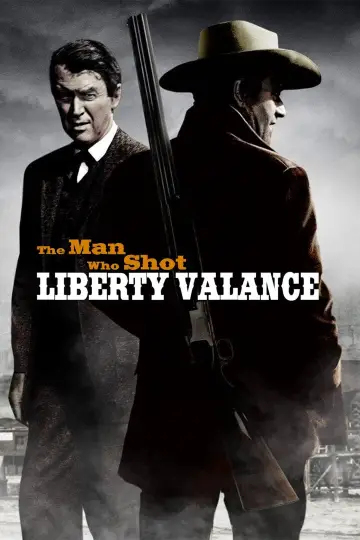 Plakat do filmu "Człowiek, który zabił Liberty Valance