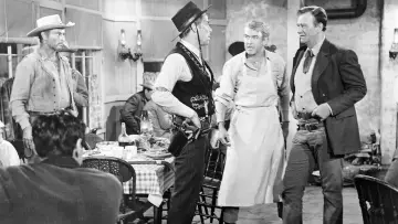 Zasłona do filmu "Człowiek, który zabił Liberty Valance