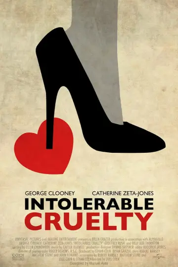 Plakat do filmu "Okrucieństwo nie do przyjęcia" #940620