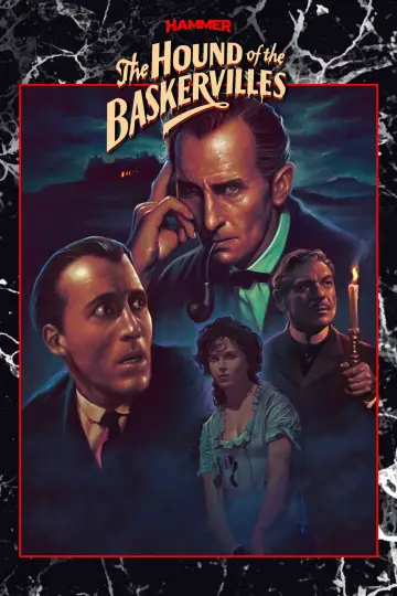 Plakat do filmu "Pies Baskerville