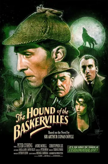 Plakat do filmu "Pies Baskerville