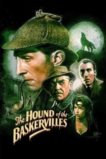 Plakat do filmu "Pies Baskerville