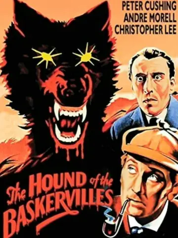 Plakat do filmu "Pies Baskerville