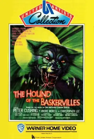 Plakat do filmu "Pies Baskerville