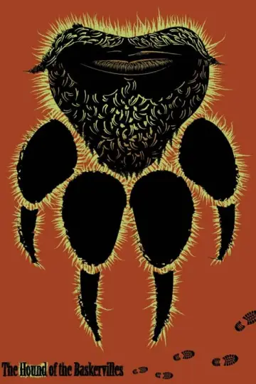 Plakat do filmu "Pies Baskerville