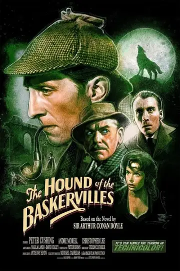 Plakat do filmu "Pies Baskerville