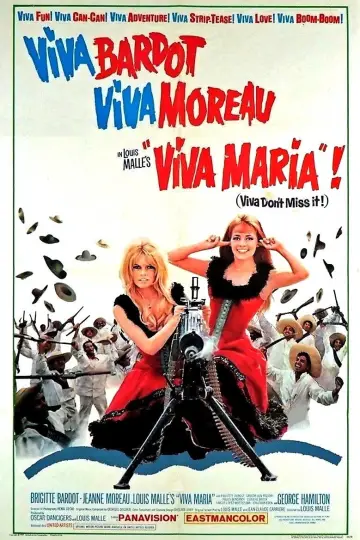 Plakat do filmu "Viva Maria!" #1132156