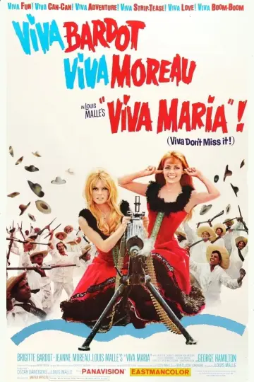 Plakat do filmu "Viva Maria!" #1132157