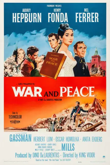 Plakat do filmu "Wojna i Pokój" #133746
