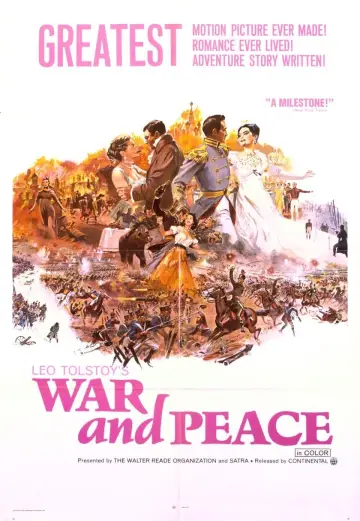 Plakat do filmu "Wojna i Pokój" #133751