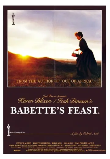 Plakat do filmu "Uczta Babette" #230008