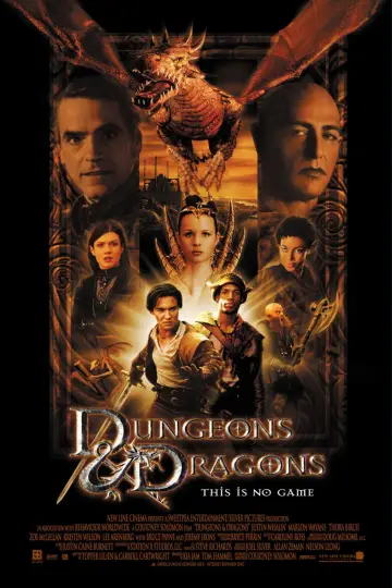 Plakat do filmu "Lochy i smoki" #886668