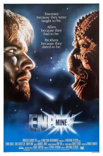 Plakat do filmu "Mój własny wróg" #251743