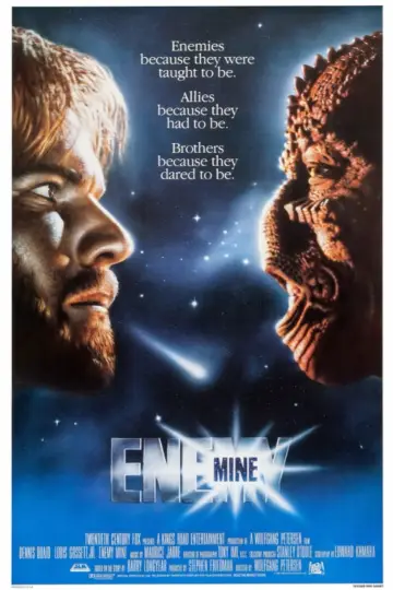 Plakat do filmu "Mój własny wróg" #251744