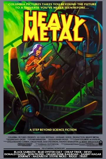 Plakat do filmu "Heavy Metal" #284452