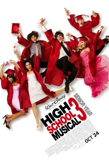 Plakat do filmu "High School Musical 3: Ostatnia klasa" #721497