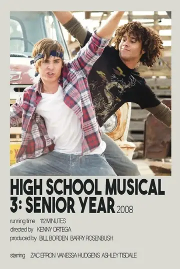 Plakat do filmu "High School Musical 3: Ostatnia klasa" #73369