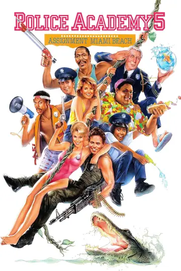 Plakat do filmu "Akademia Policyjna 5: Misja w Miami Beach" #336624