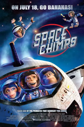 Plakat do filmu "Małpy w kosmosie" #150195