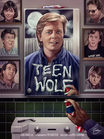 Plakat do filmu "Nastoletni wilkołak" #803574