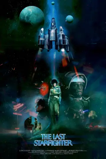 Plakat do filmu "Ostatni gwiezdny wojownik" #274199