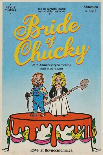 Plakat do filmu "Narzeczona laleczki Chucky" #393594