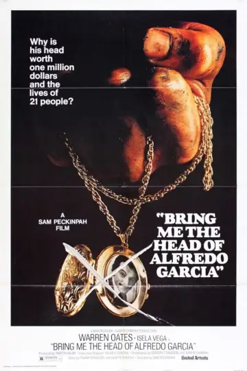 Plakat do filmu "Dajcie mi głowę Alfredo Garcii" #241973