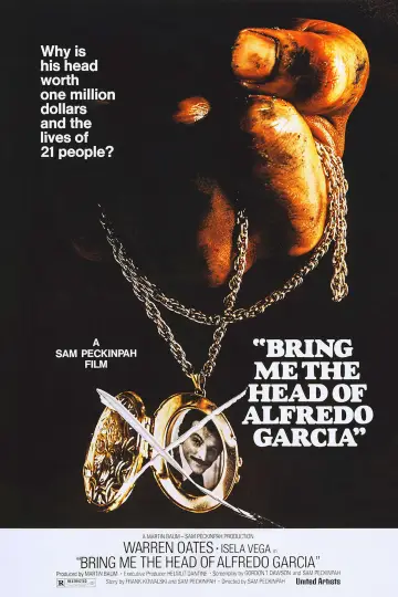 Plakat do filmu "Dajcie mi głowę Alfredo Garcii" #991767