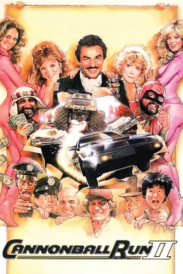 Plakat do filmu "Wyścig Armatniej Kuli II" #119721