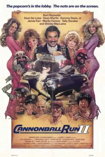 Plakat do filmu "Wyścig Armatniej Kuli II" #119725