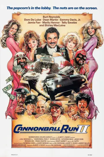 Plakat do filmu "Wyścig Armatniej Kuli II" #788299