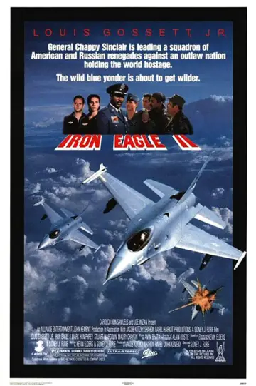 Plakat do filmu "Żelazny Orzeł II" #1042333