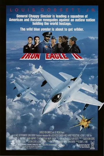Plakat do filmu "Żelazny Orzeł II" #1042338