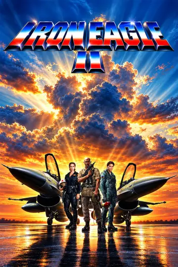 Plakat do filmu "Żelazny Orzeł II" #1808620